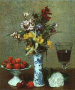 Henri Fantin-Latour Still Life  2 oil